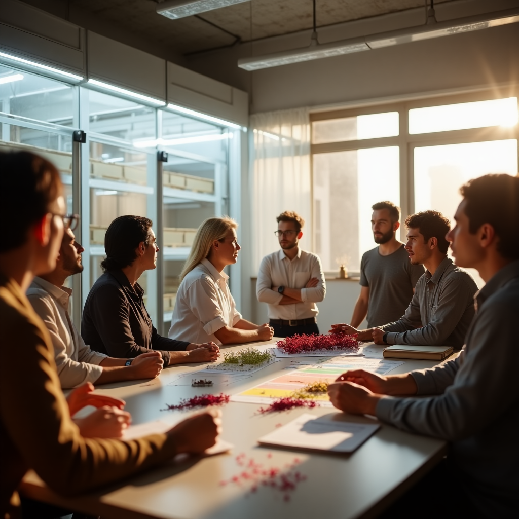 Siddhi Varada Agrawal A Modern Indoor Saffron Training Workshop. A Group Of Farmers B 31cf3999 Deae 4fe3 A462 6f1dd51a4ae7